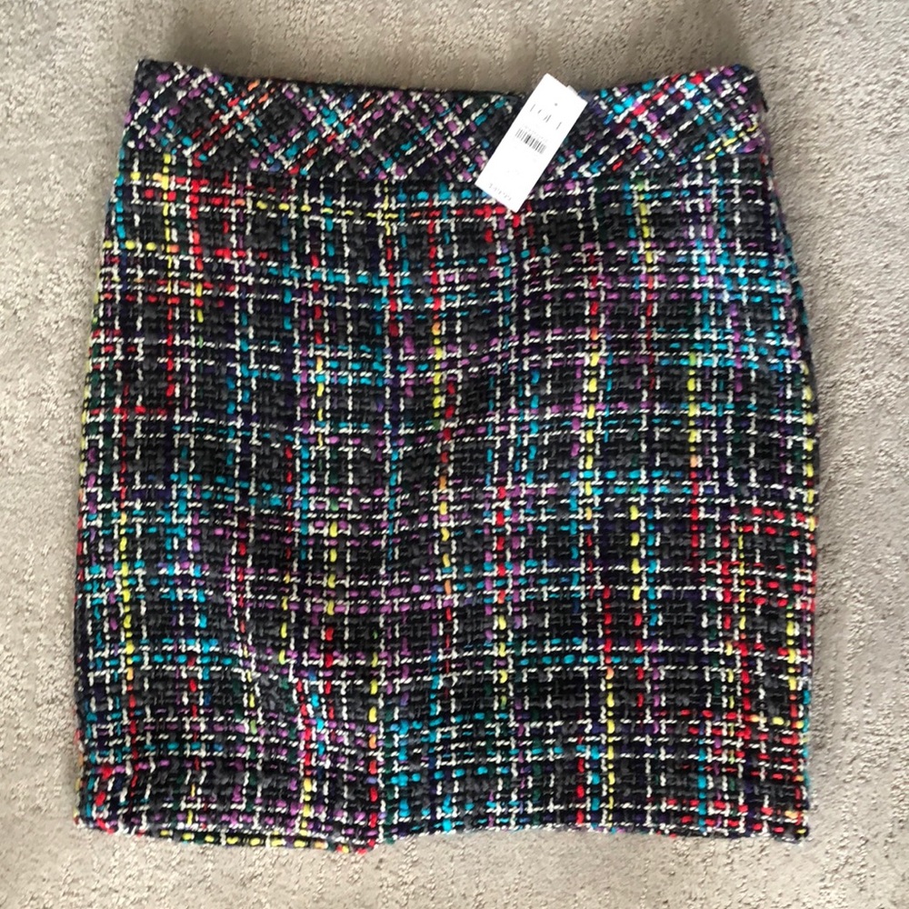 Multicolor mini skirt